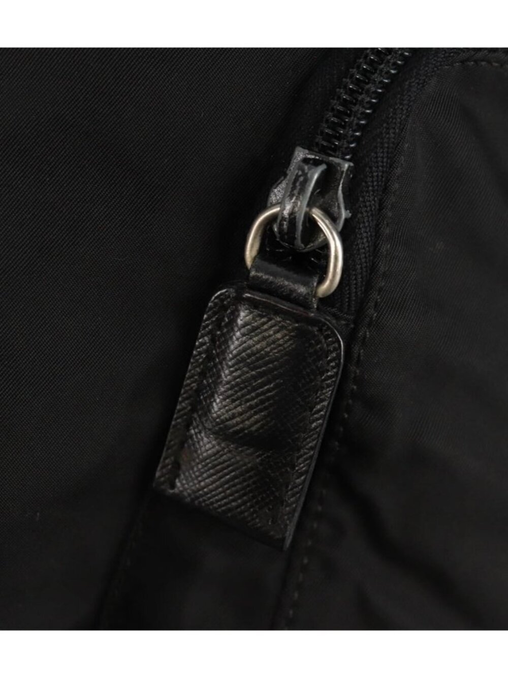 PRADA Backpack Nylon Black Silver - Picture 13 of 16